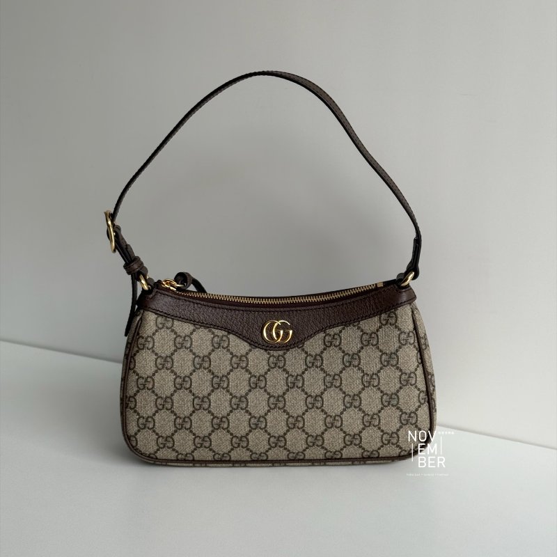 閒置新✨ 有購證🙌🏻 Gucci 古馳 Ophidia 老花腋下包-0