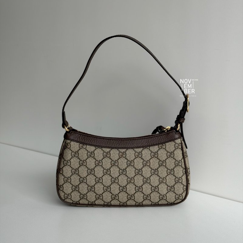 閒置新✨ 有購證🙌🏻 Gucci 古馳 Ophidia 老花腋下包-5