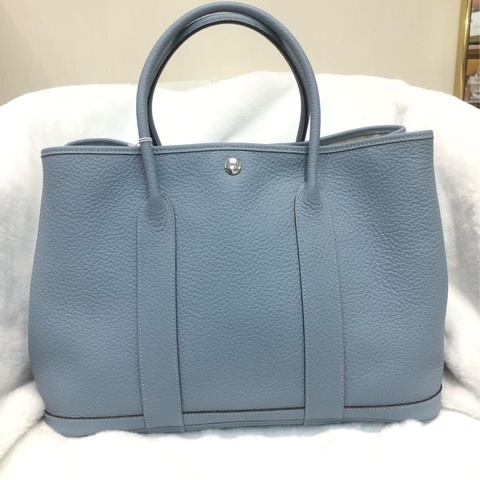 Hermes GP36 全皮 聖杯藍 Negonda FA162