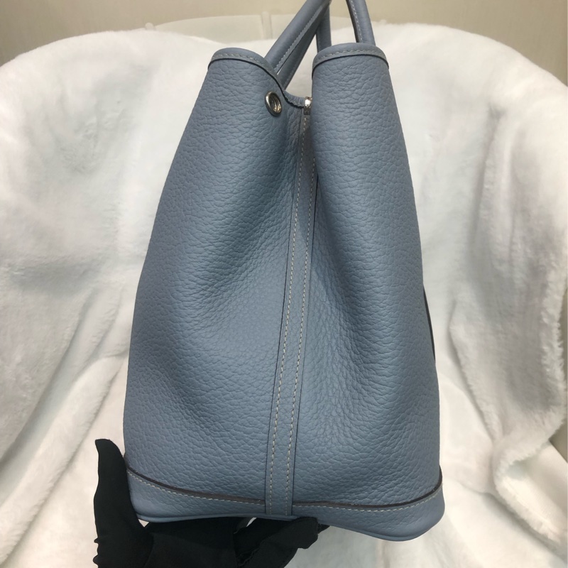 Hermes GP36 全皮 聖杯藍 Negonda FA162-2