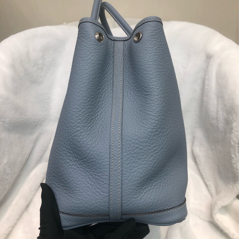 Hermes GP36 全皮 聖杯藍 Negonda FA162-3