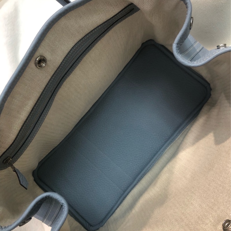 Hermes GP36 全皮 聖杯藍 Negonda FA162-16