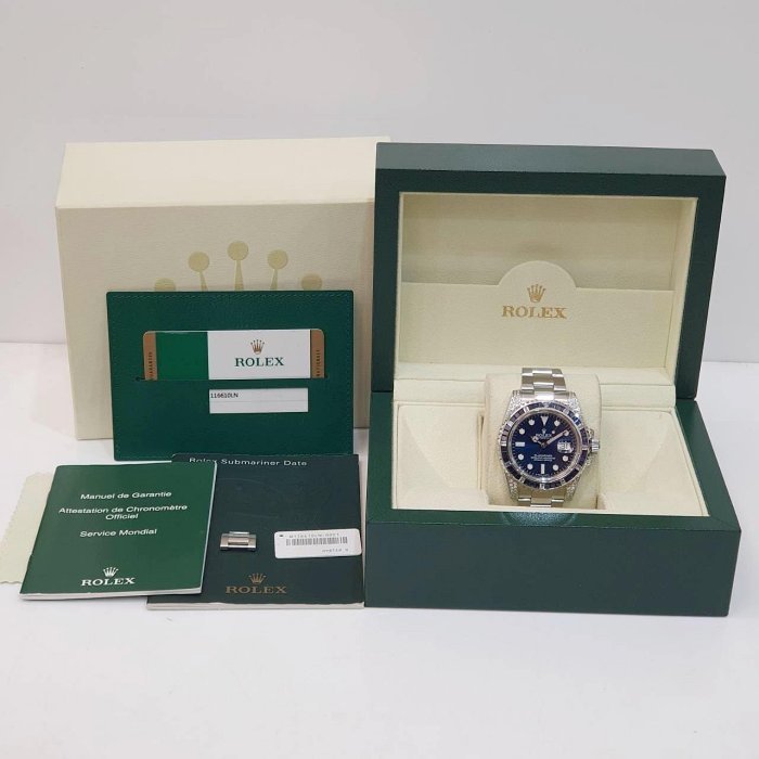 【大眾名錶】ROLEX勞力士 116610LN改116659SABR 渣男 精鑲藍寶石圈/鑽腳 2016/04卡 耀眼奪目 B1218-9