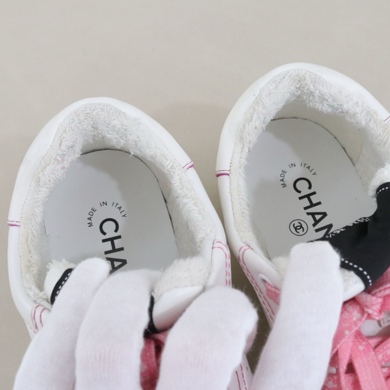 CHANEL香奈兒 Low-Top女士運動鞋，36.5碼配件無-6