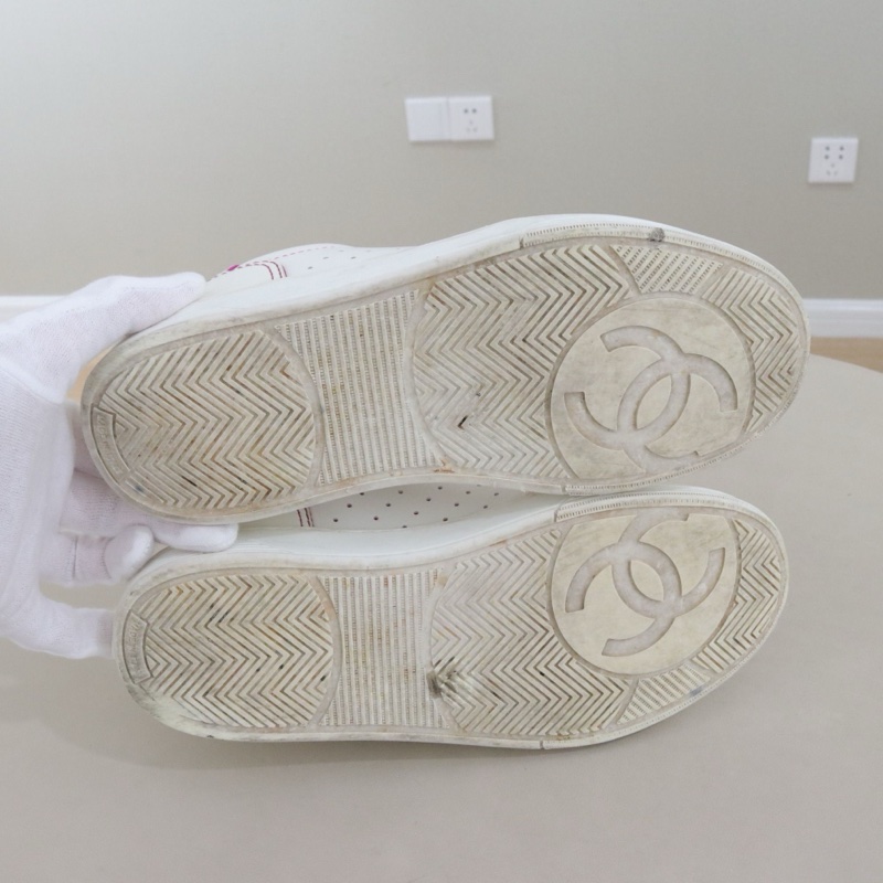 CHANEL香奈兒 Low-Top女士運動鞋，36.5碼配件無-8