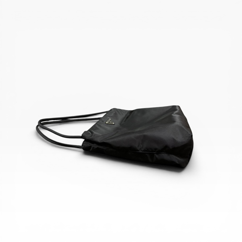 Prada 經典黑色尼龍托特包 Nylon tote bag 單肩包 手提包 23cm-5