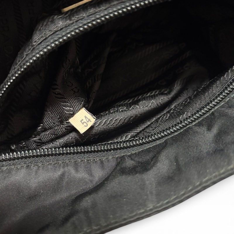 Prada 經典黑色尼龍托特包 Nylon tote bag 單肩包 手提包 23cm-18