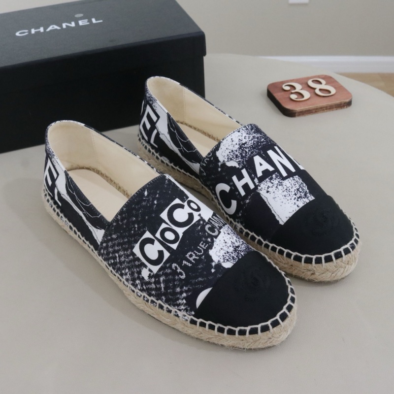 CHANEL香奈兒漁夫鞋，38碼 🈚附件 僅穿一次-0