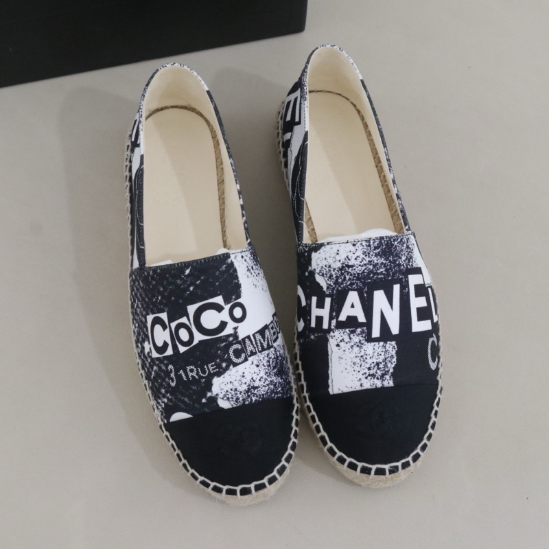 CHANEL香奈兒漁夫鞋，38碼 🈚附件 僅穿一次-1