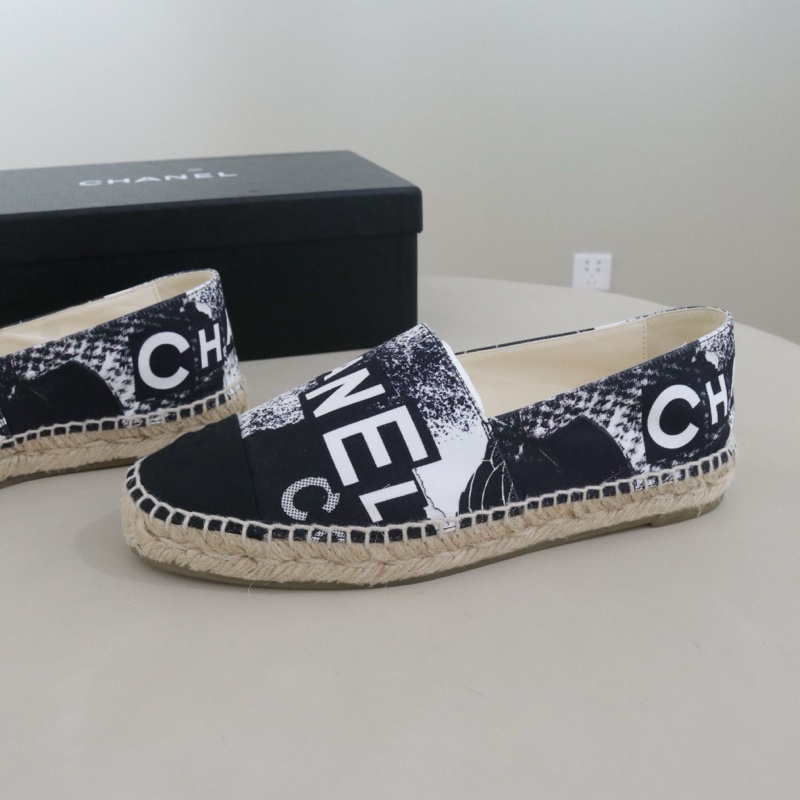 CHANEL香奈兒漁夫鞋，38碼 🈚附件 僅穿一次-3