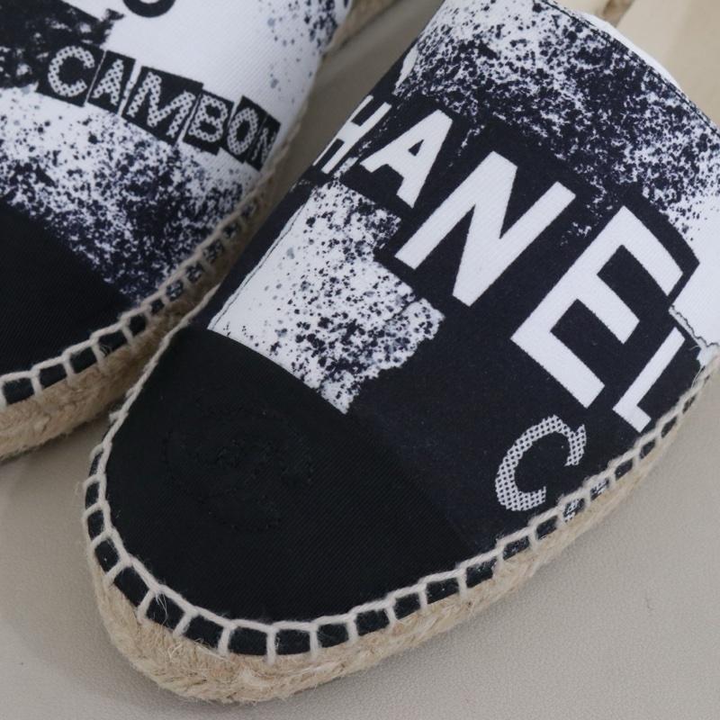 CHANEL香奈兒漁夫鞋，38碼 🈚附件 僅穿一次-5