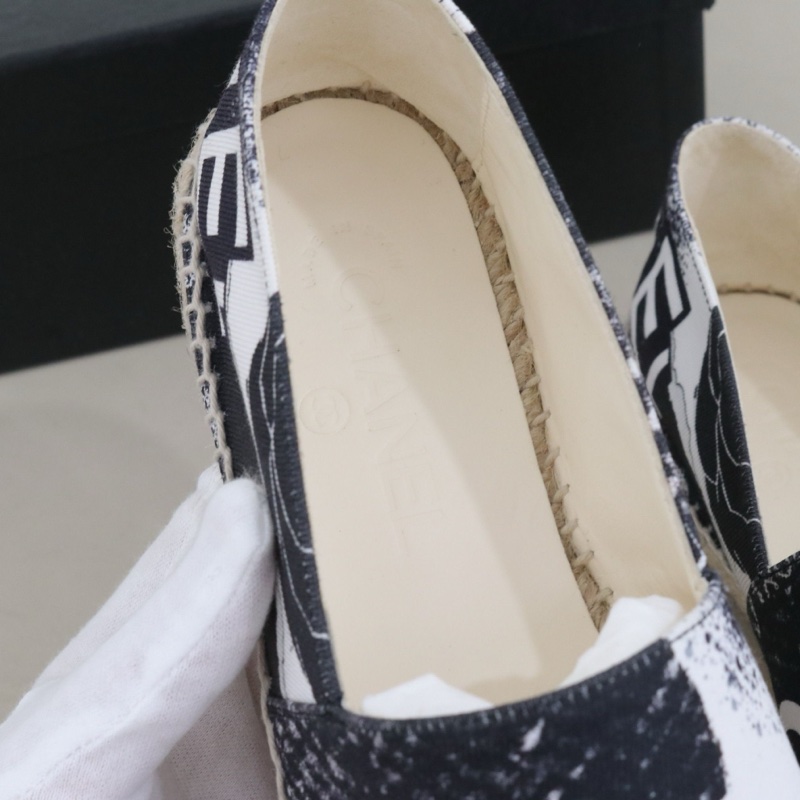 CHANEL香奈兒漁夫鞋，38碼 🈚附件 僅穿一次-7