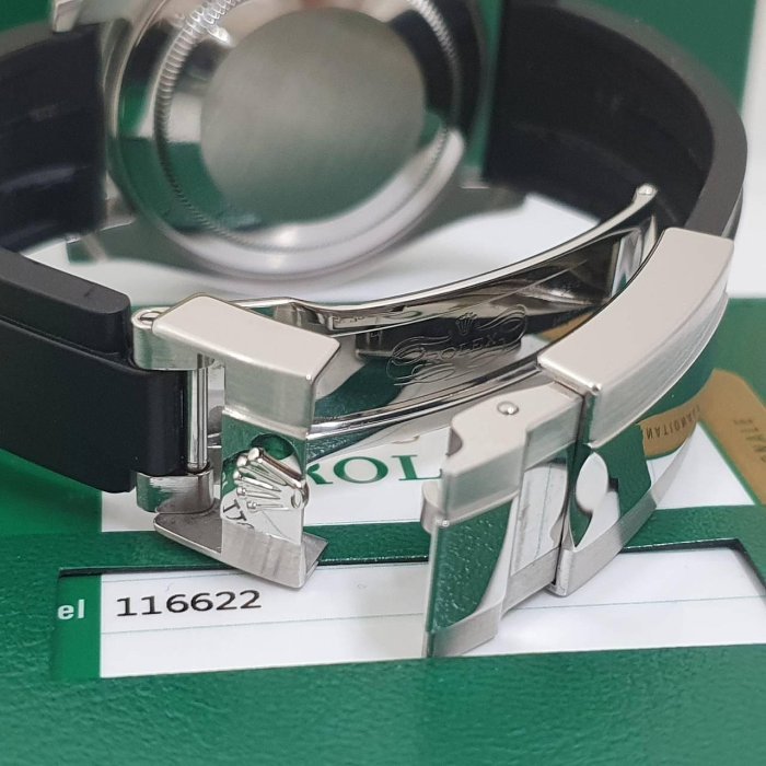 【大眾名錶】ROLEX 勞力士116622 改126679SABR 冰川彩寶 2017/06 後加寶石 B857-5