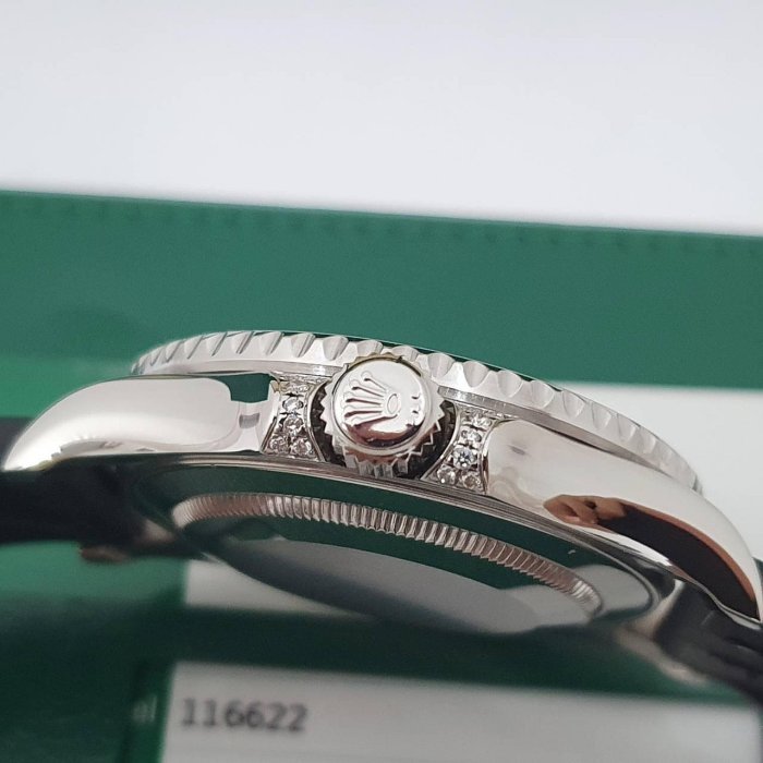 【大眾名錶】ROLEX 勞力士116622 改126679SABR 冰川彩寶 2017/06 後加寶石 B857-6