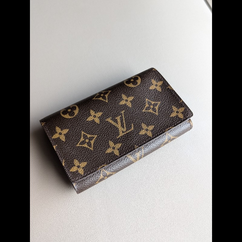 98新👜 Louis Vuitton 經典老花中夾-0