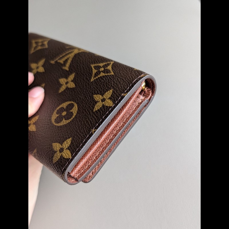 98新👜 Louis Vuitton 經典老花中夾-3
