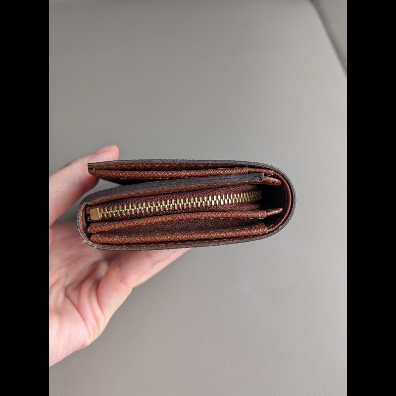 98新👜 Louis Vuitton 經典老花中夾-4