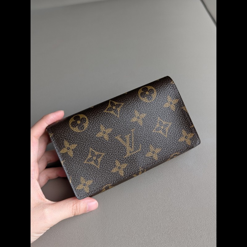 98新👜 Louis Vuitton 經典老花中夾-6