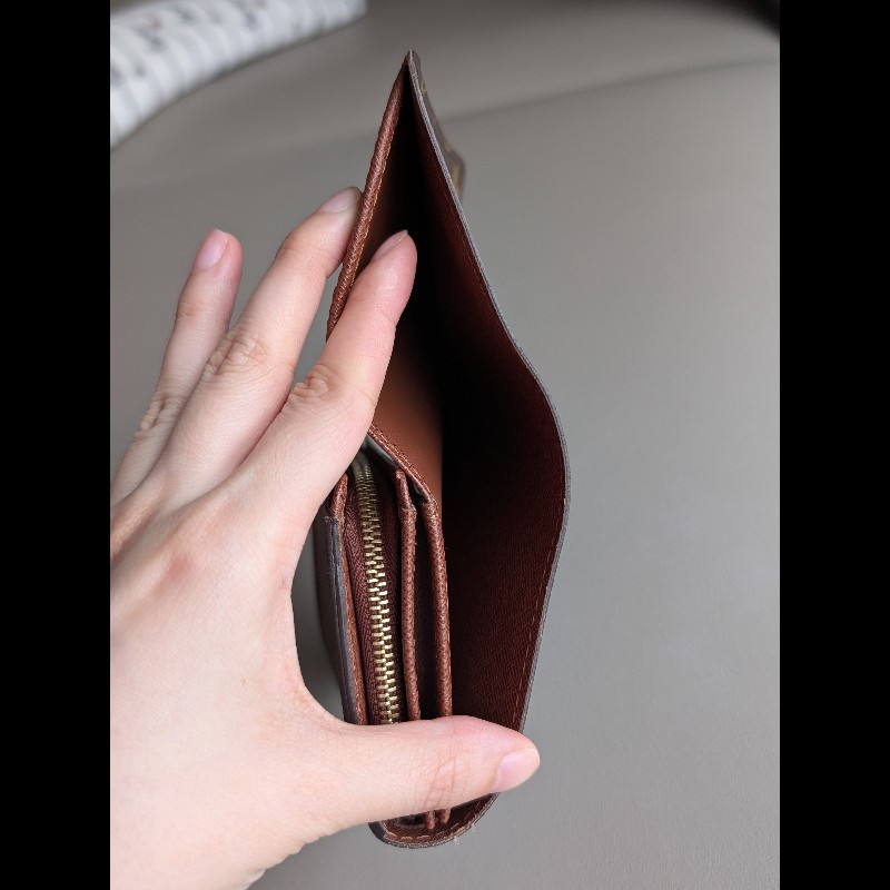 98新👜 Louis Vuitton 經典老花中夾-8