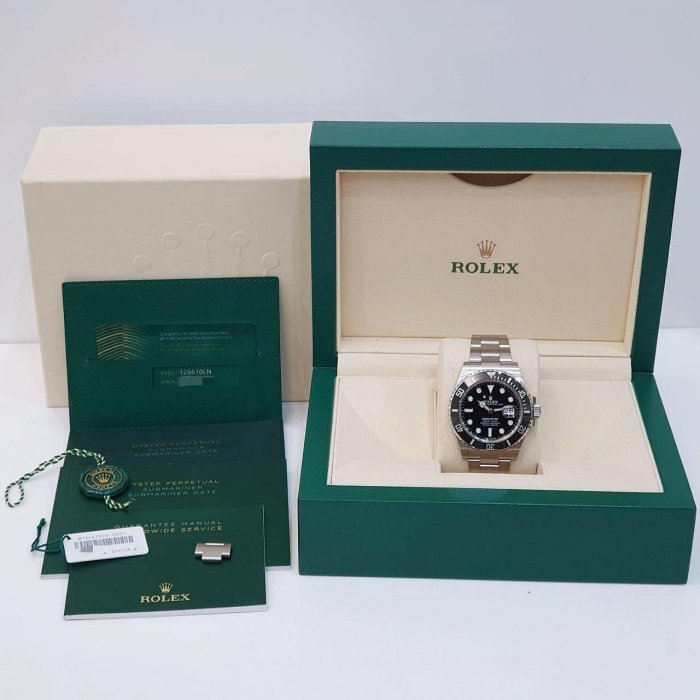 【大眾名錶】ROLEX 勞力士 126610LN Submariner 2021/04全配件 熱門款 大眾名錶G171-9