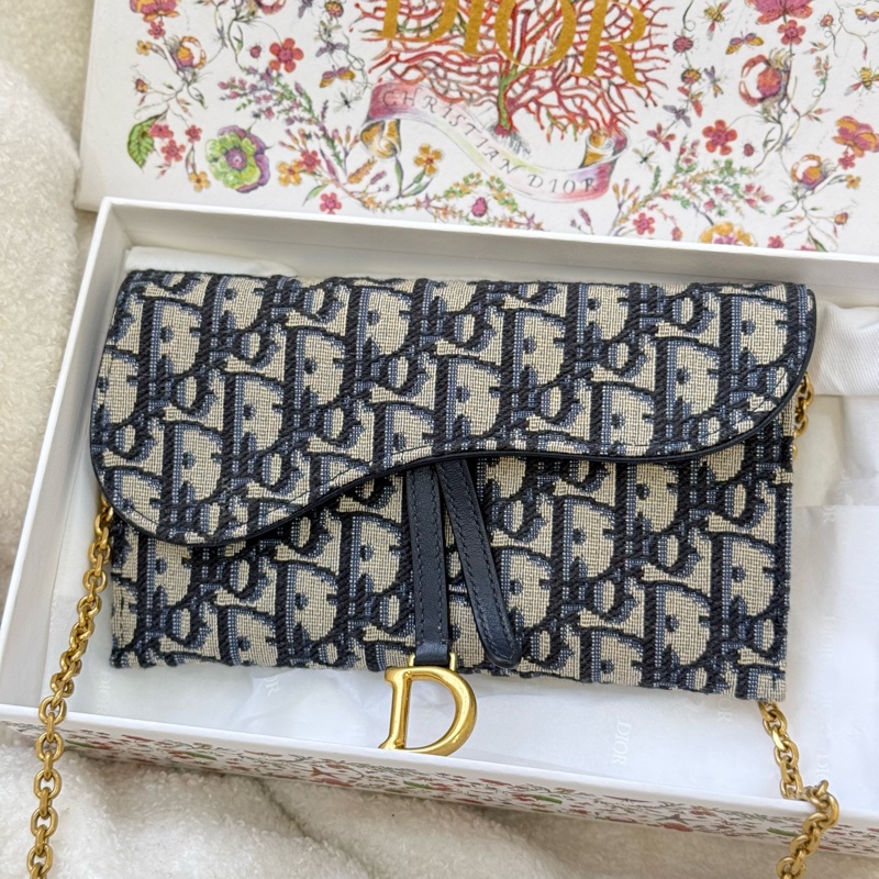 （2025momo購證🈵全配）Dior saddle woc 小號 購入近六萬-2