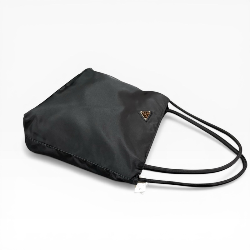 Prada 經典黑色尼龍托特包 Nylon tote bag 單肩包 手提包 28cm-4
