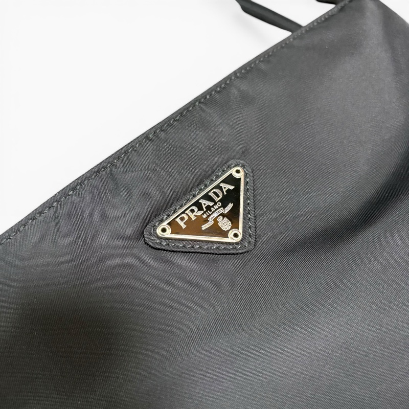 Prada 經典黑色尼龍托特包 Nylon tote bag 單肩包 手提包 28cm-6