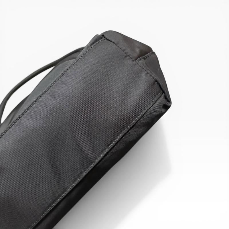 Prada 經典黑色尼龍托特包 Nylon tote bag 單肩包 手提包 28cm-8