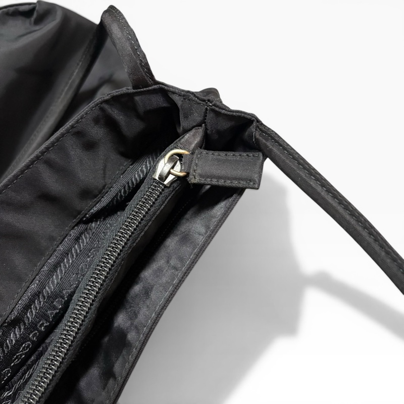 Prada 經典黑色尼龍托特包 Nylon tote bag 單肩包 手提包 28cm-15