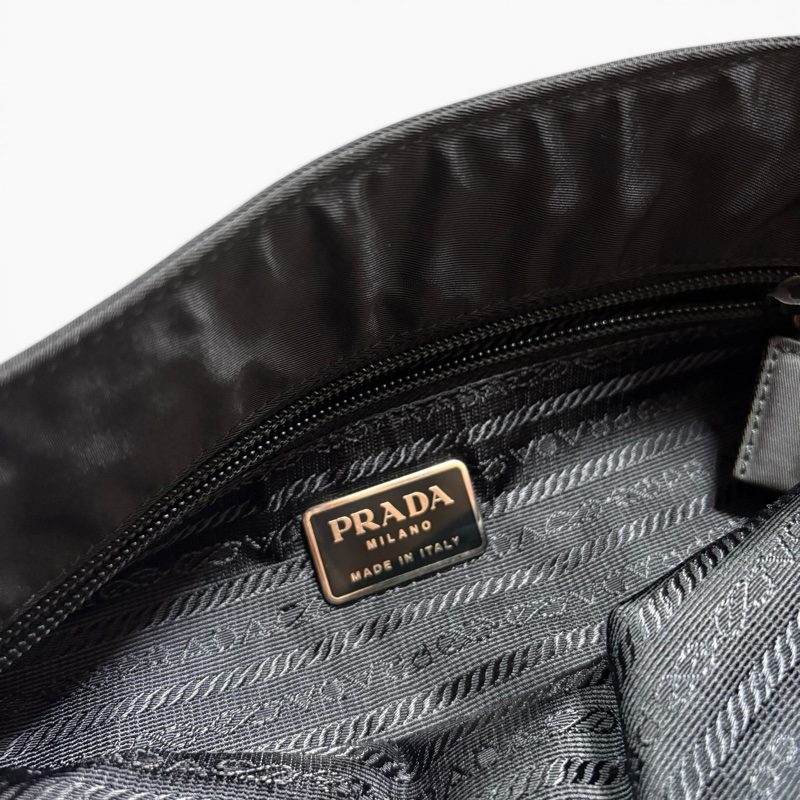 Prada 經典黑色尼龍托特包 Nylon tote bag 單肩包 手提包 28cm-19