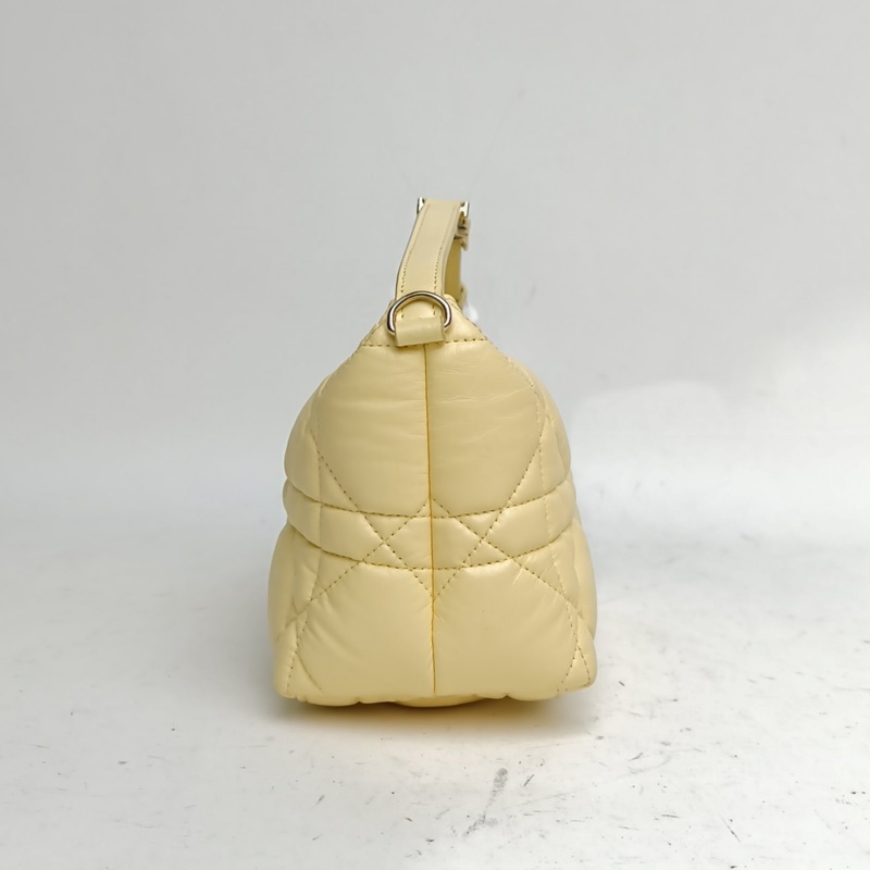 DIOR DiortravelNomad飯盒包中號黃色牛皮金扣2022-1