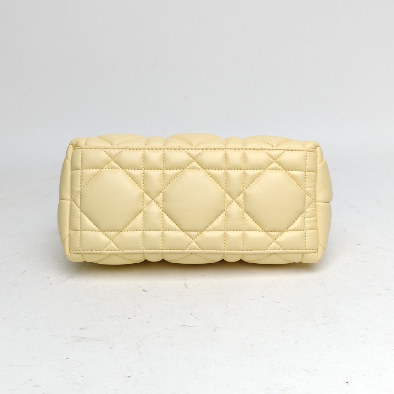 DIOR DiortravelNomad飯盒包中號黃色牛皮金扣2022-3