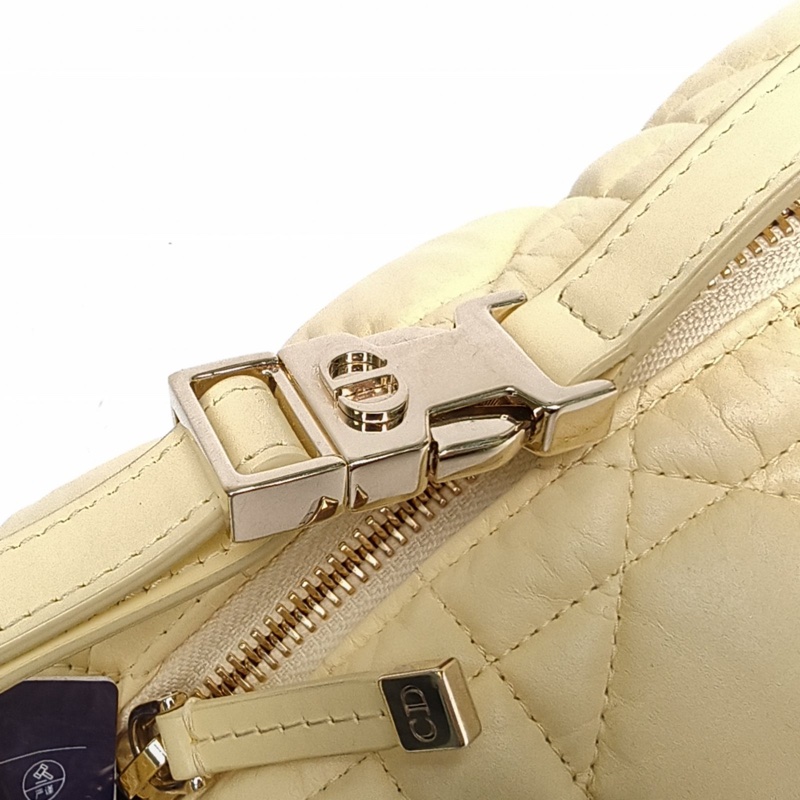 DIOR DiortravelNomad飯盒包中號黃色牛皮金扣2022-5