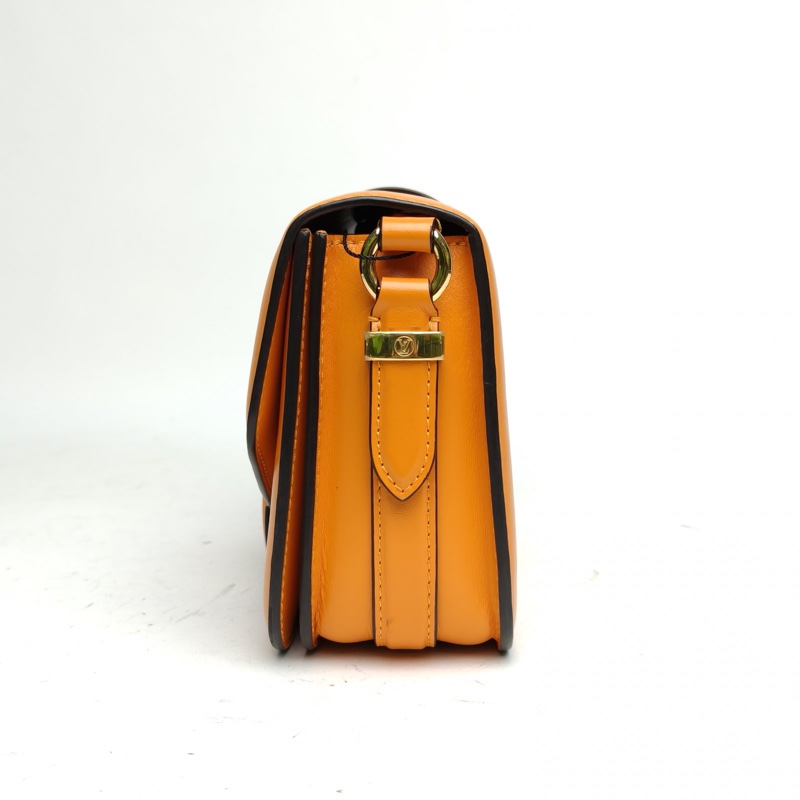 LOUIS VUITTON Pont9細肩帶橘色牛皮晶片-1