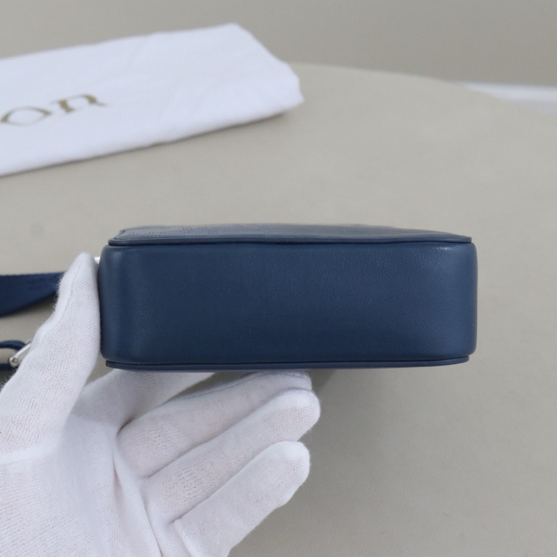 98新,迪奧 World Tour信使包,男女適用 尺寸12*17*4.5cm,配件防塵袋-2