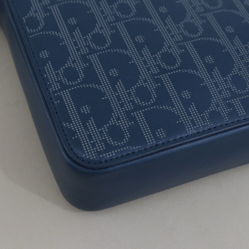 98新,迪奧 World Tour信使包,男女適用 尺寸12*17*4.5cm,配件防塵袋-3