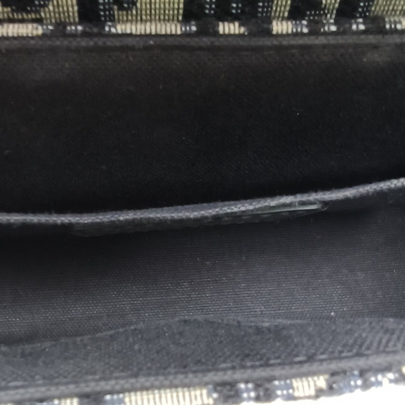 DIOR 30Montaigne蒙田Box藍色帆布金扣2020印花-5