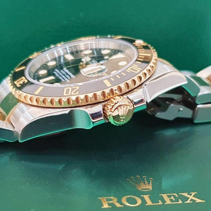 【大眾名錶】 Rolex 勞力士 116613LN Submariner 半金黑水鬼 2020/06 熱門停產款 錶徑40mm 自動上鍊 B1126-5