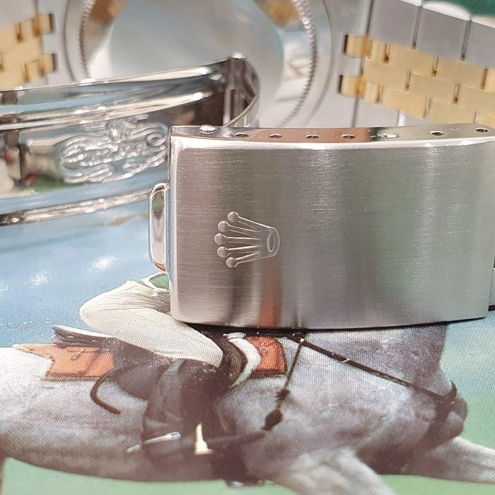 【大眾名錶】ROLEX 勞力士 16233 Datejust 蠔式日誌 全配件 市場罕有 無字天書 黑瑪瑙6.9鑽 錶徑36mm B1009-6