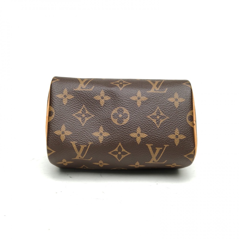 LOUIS VUITTON SpeedyNano16配肩帶老花PVC2019-3