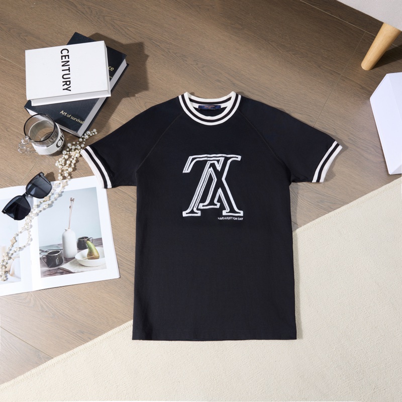 LV 特別款刺繡logo T恤 夏款上新-0