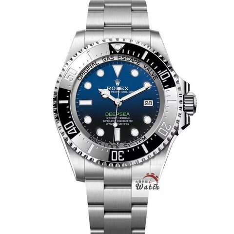 【大眾名錶】ROLEX 勞力士 136660DB Deepsea 2025/02全配件 最新款 漸層藍水鬼王 錶扣原廠膠膜 G217