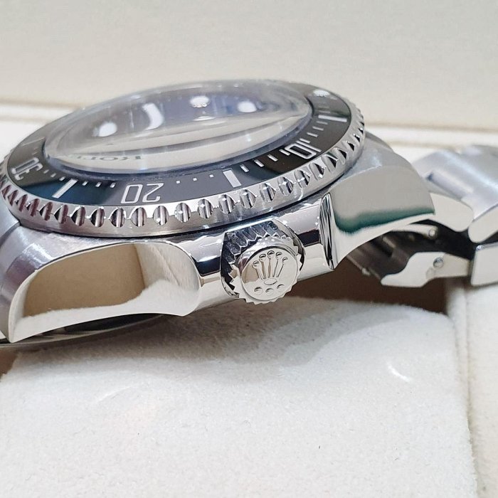 【大眾名錶】ROLEX 勞力士 136660DB Deepsea 2025/02全配件 最新款 漸層藍水鬼王 錶扣原廠膠膜 G217-5