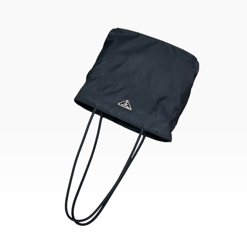 Prada 經典黑色尼龍托特包 Nylon tote bag 單肩包 手提包-2
