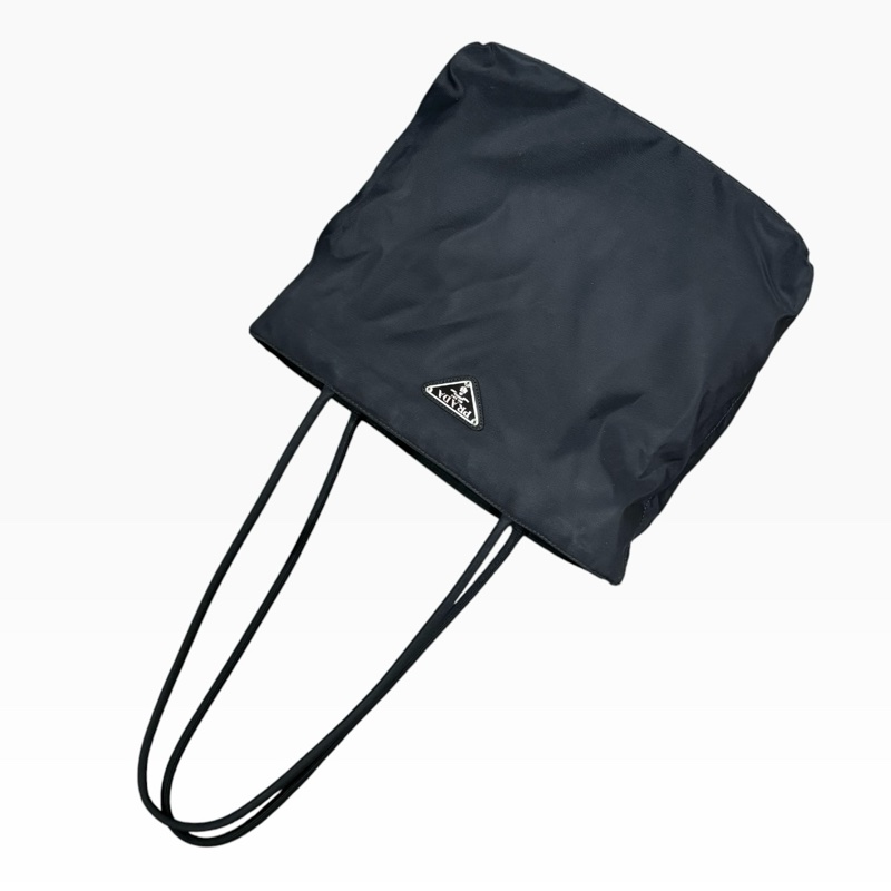 Prada 經典黑色尼龍托特包 Nylon tote bag 單肩包 手提包-3