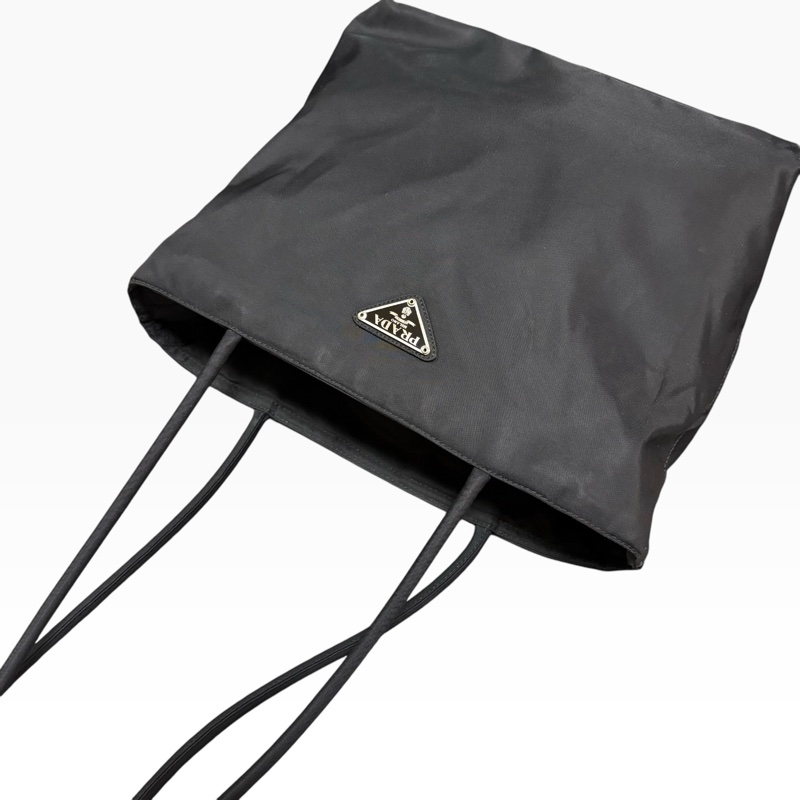 Prada 經典黑色尼龍托特包 Nylon tote bag 單肩包 手提包-7