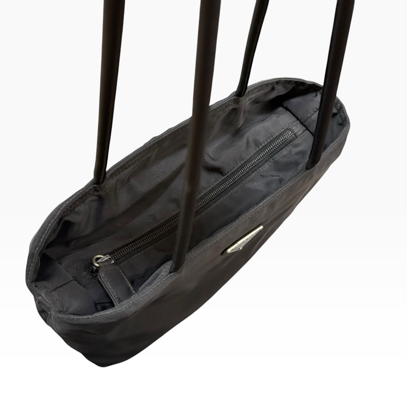Prada 經典黑色尼龍托特包 Nylon tote bag 單肩包 手提包-11