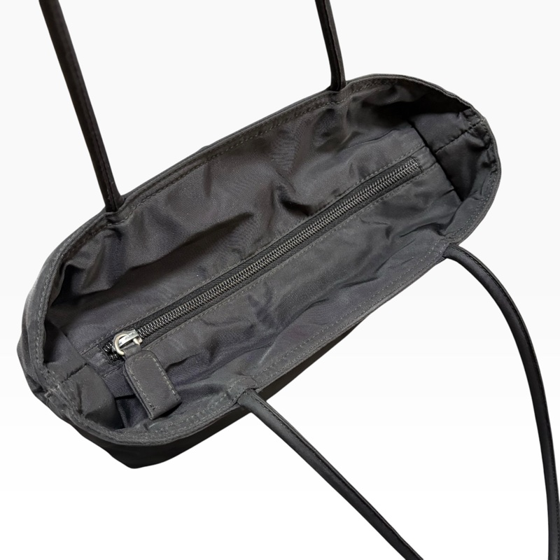 Prada 經典黑色尼龍托特包 Nylon tote bag 單肩包 手提包-12