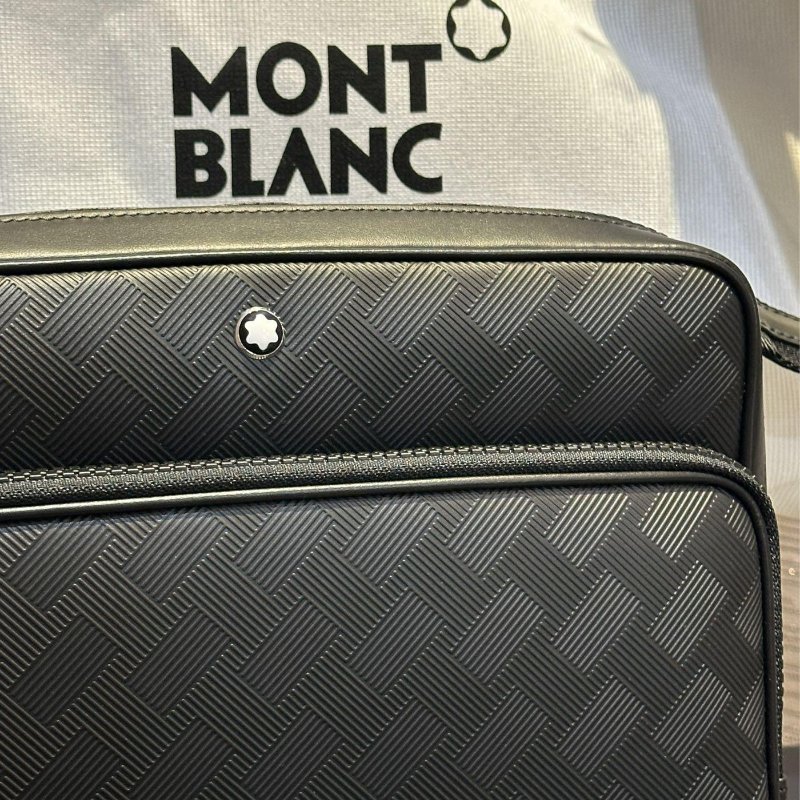 💎Han's house精品服飾💎MONTBLANC 萬寶龍 防刮牛皮 相機 包 義大利製 現貨 原價37800-8