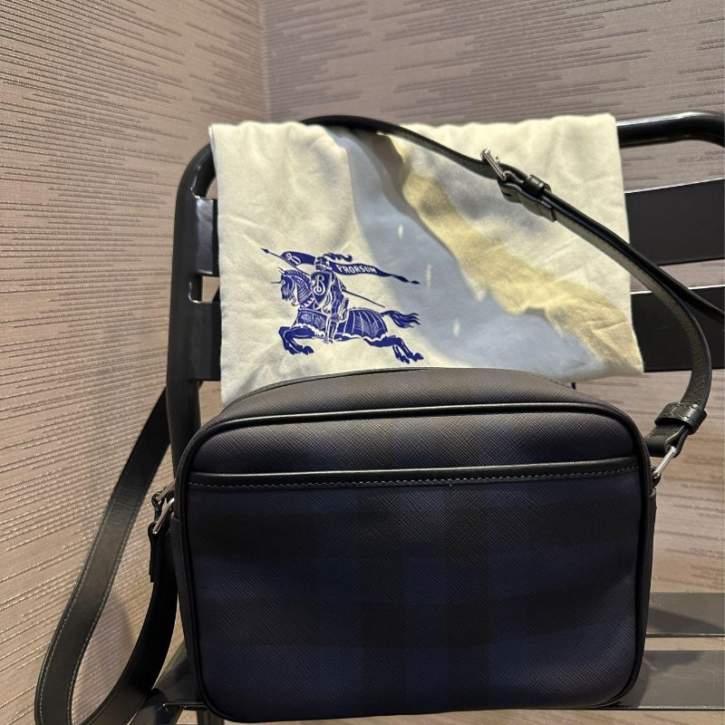 💎Han's house精品服飾💎BURBERRY Paddy 格紋 相機包 原價39900-3
